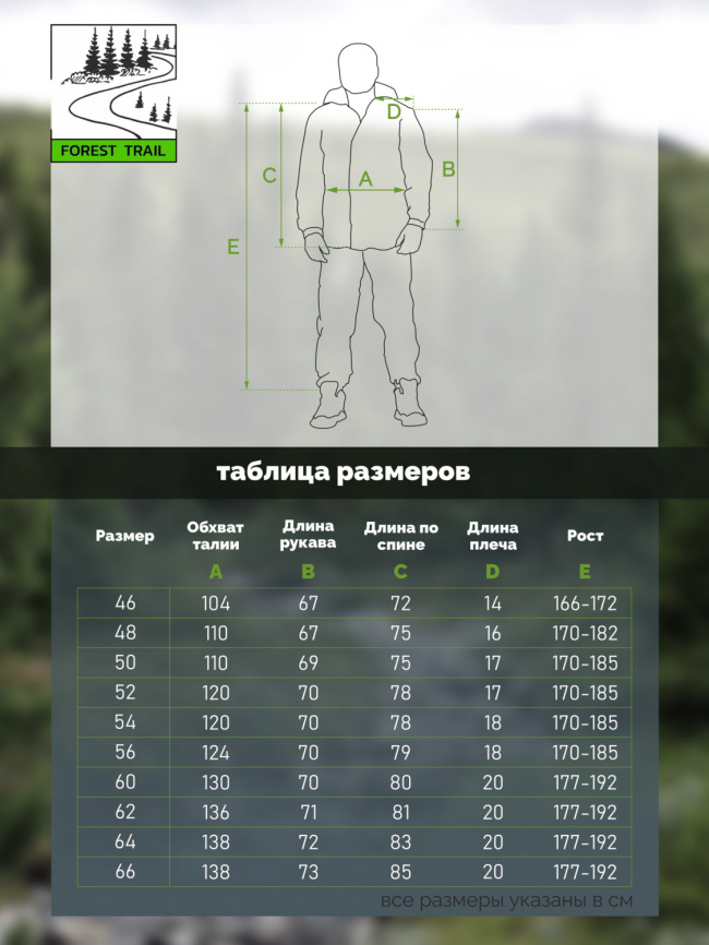 Утепленный непромокаемый демисезонный костюм Forest Trail Grey фото 16