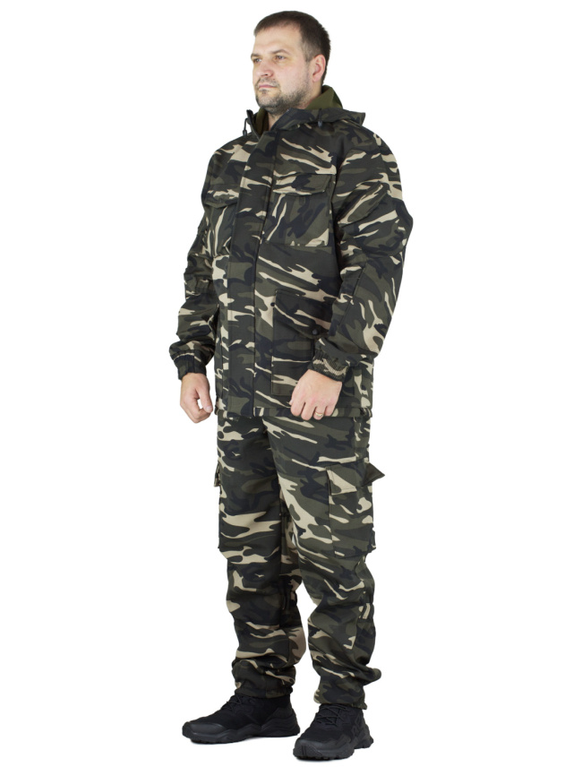 Демисезонный удлиненный костюм Forest Trail Dark Multicam фото 2